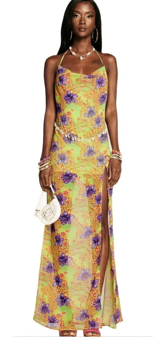 I.AM.GIA. Naphtalia Maxi Dress Golden Butterfly Size S / 8 - Image 4