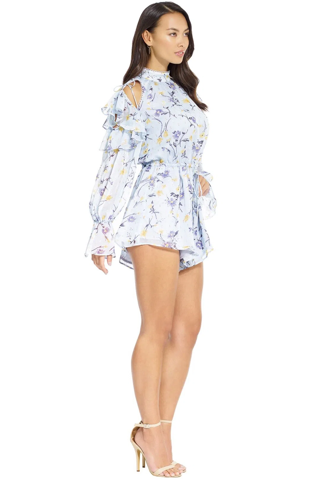 Elliatt Atlantic Playsuit Blue Floral Size XS / 6 - Image 7