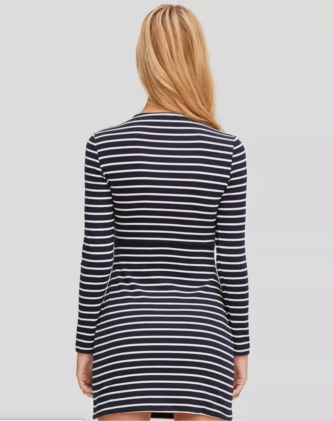 Alice McCall Space is the Place Mini Dress in Ink Stripes Print Size 4 - Image 2