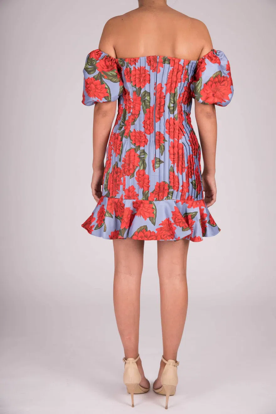 Keepsake the Label Step Aside Mini Dress Print Size 14 - Image 3