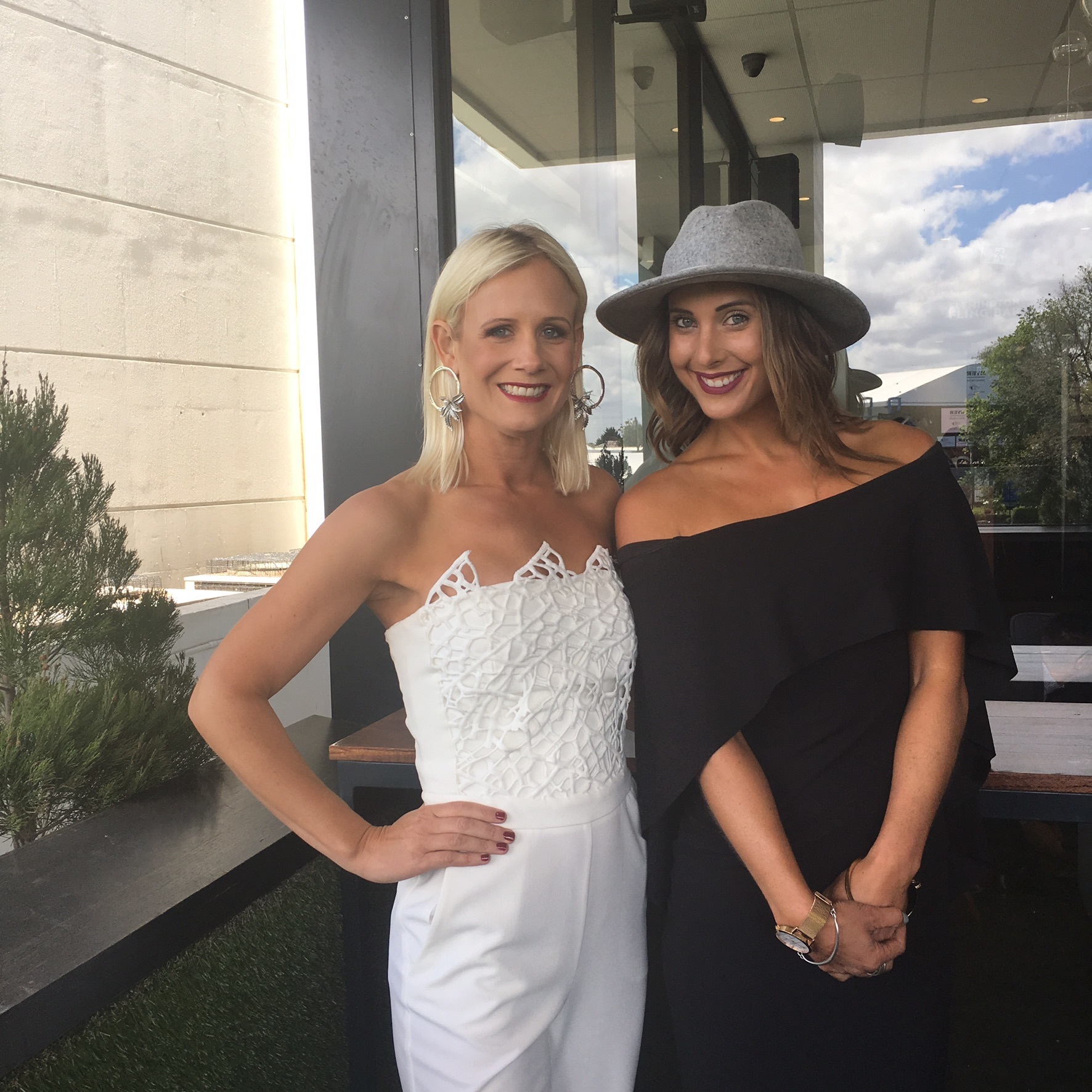 Rebecca Valance White Jumpsuit - Image 4