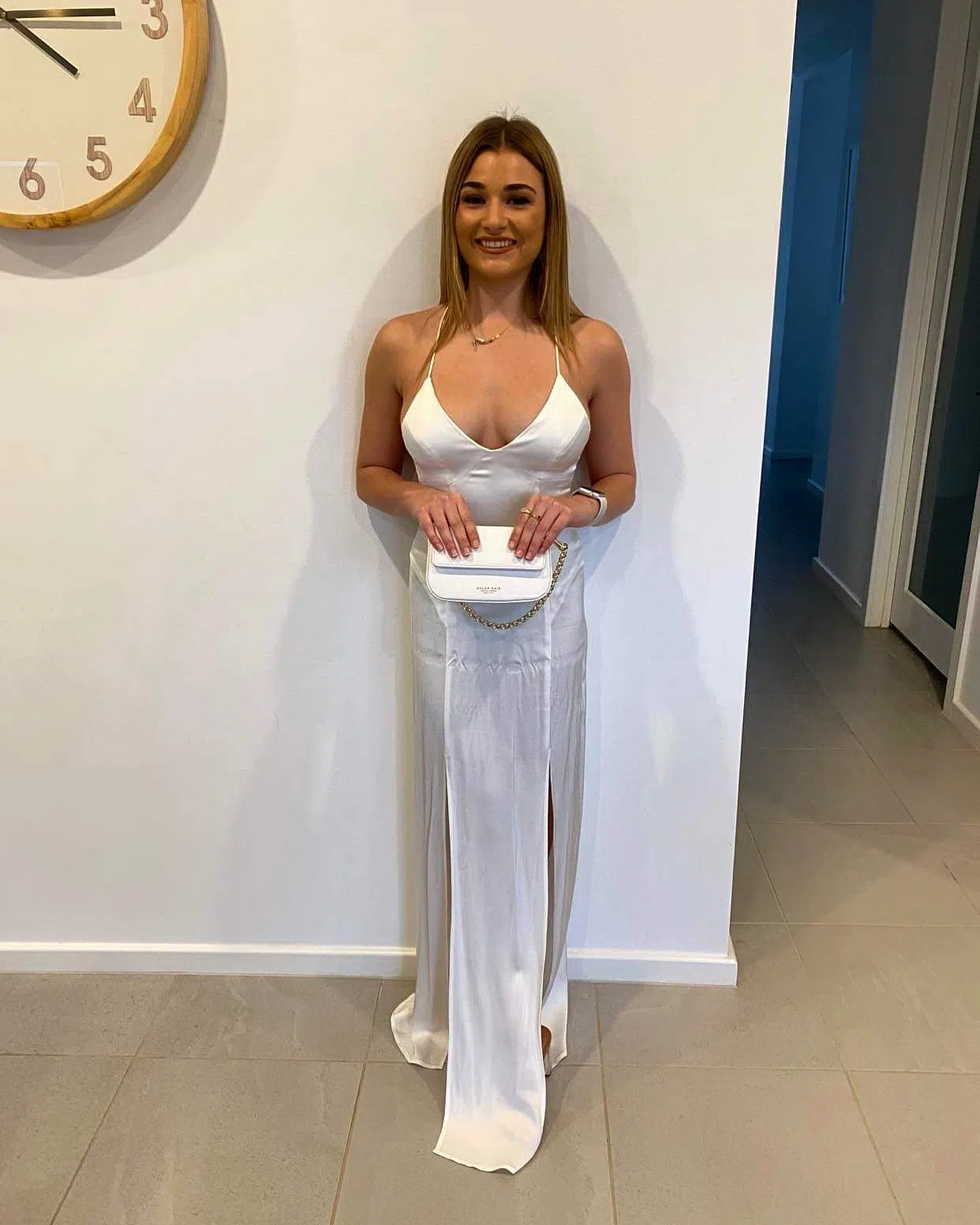 Manning Cartell Facetime Slip Midi Dress White Size 8 - Image 3