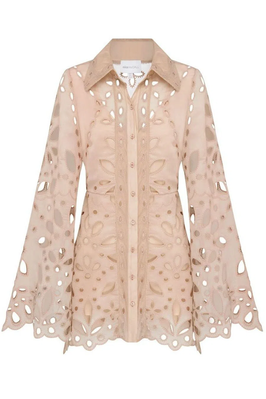 Alice McCall Baudelaire Mini Dress Blush Size 10 - Image 3