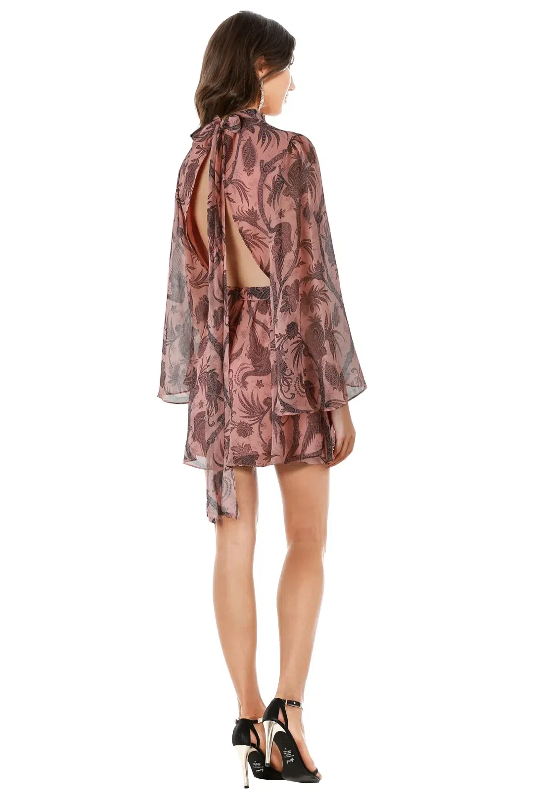 Zimmermann Lavish Flare Playsuit Print Size AU 12 - Image 3