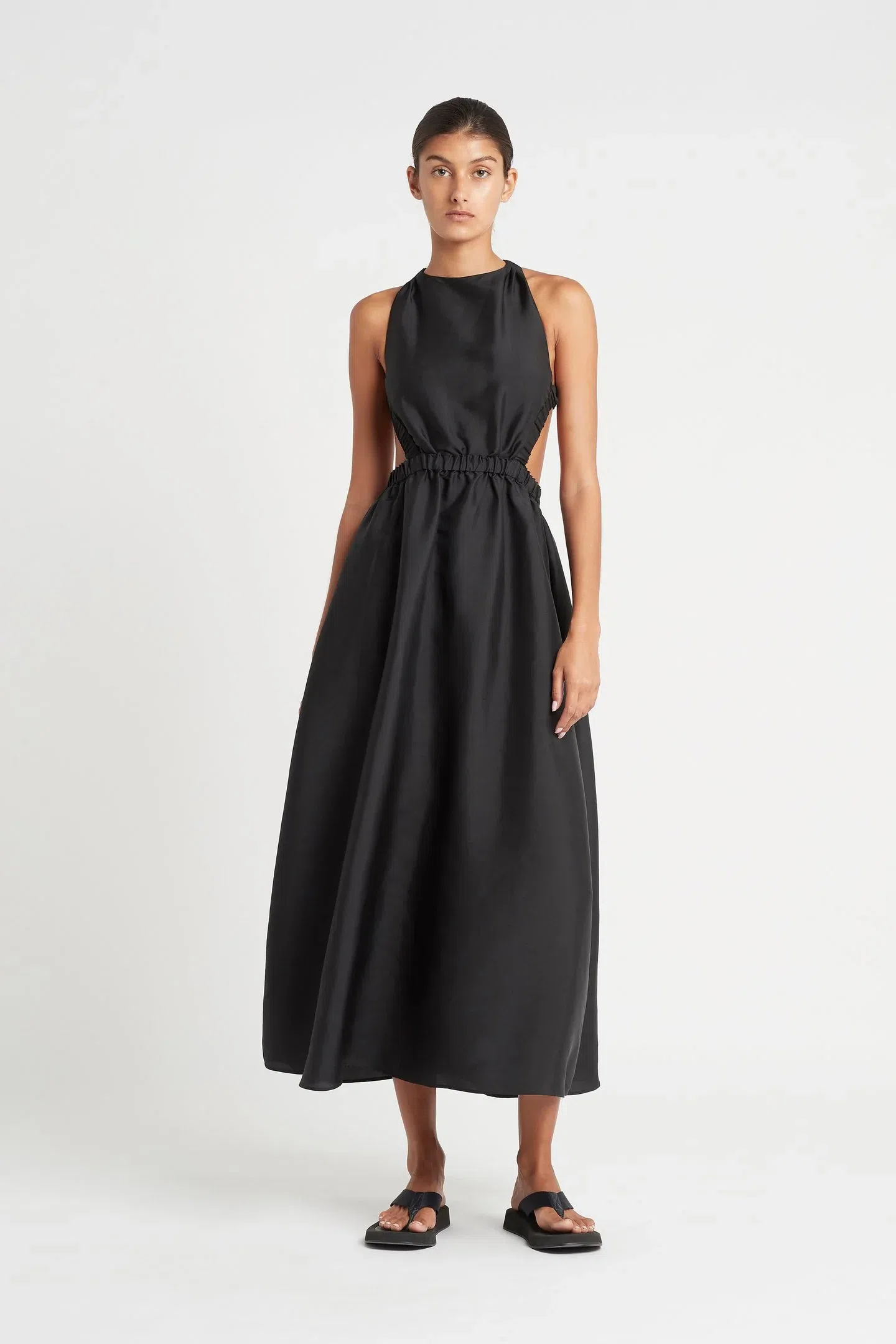 Sir The Label Vivienne Maxi Dress Black Size AU 10  - Image 2
