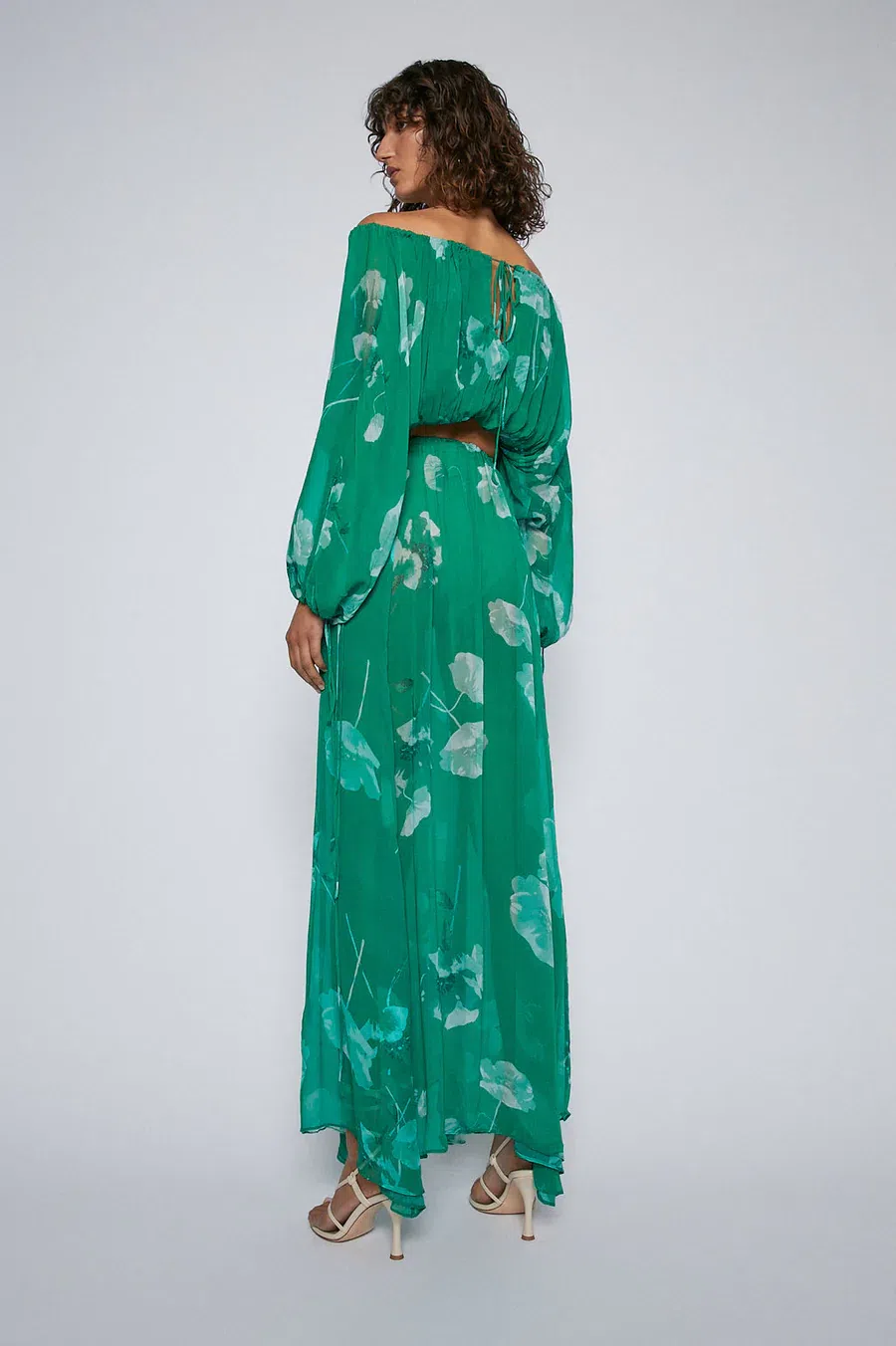 Scanlan Theodore GGT Floral Set Kelly Green Size M - Image 4