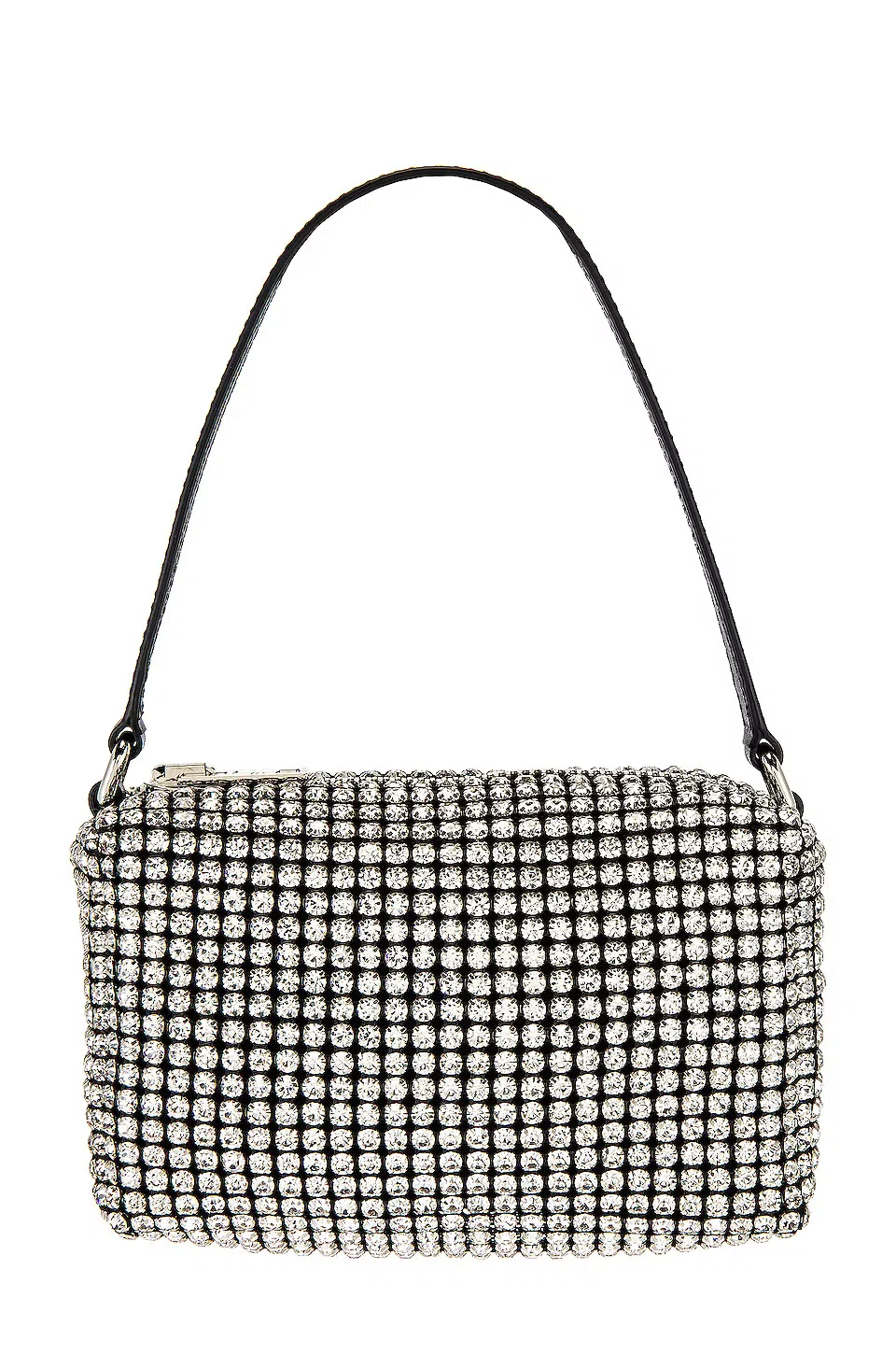 Alexander Wang Heiress Pouch in Rhinestone Mesh - Image 6