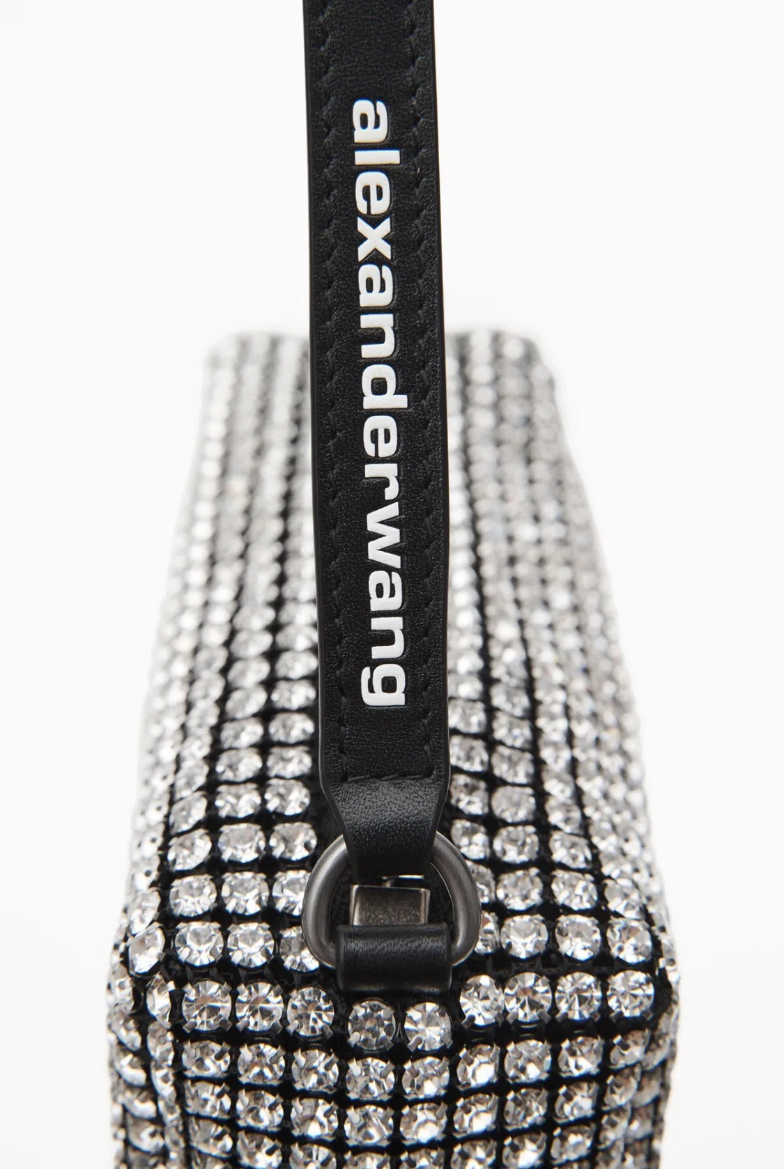 Alexander Wang Heiress Pouch in Rhinestone Mesh - Image 2