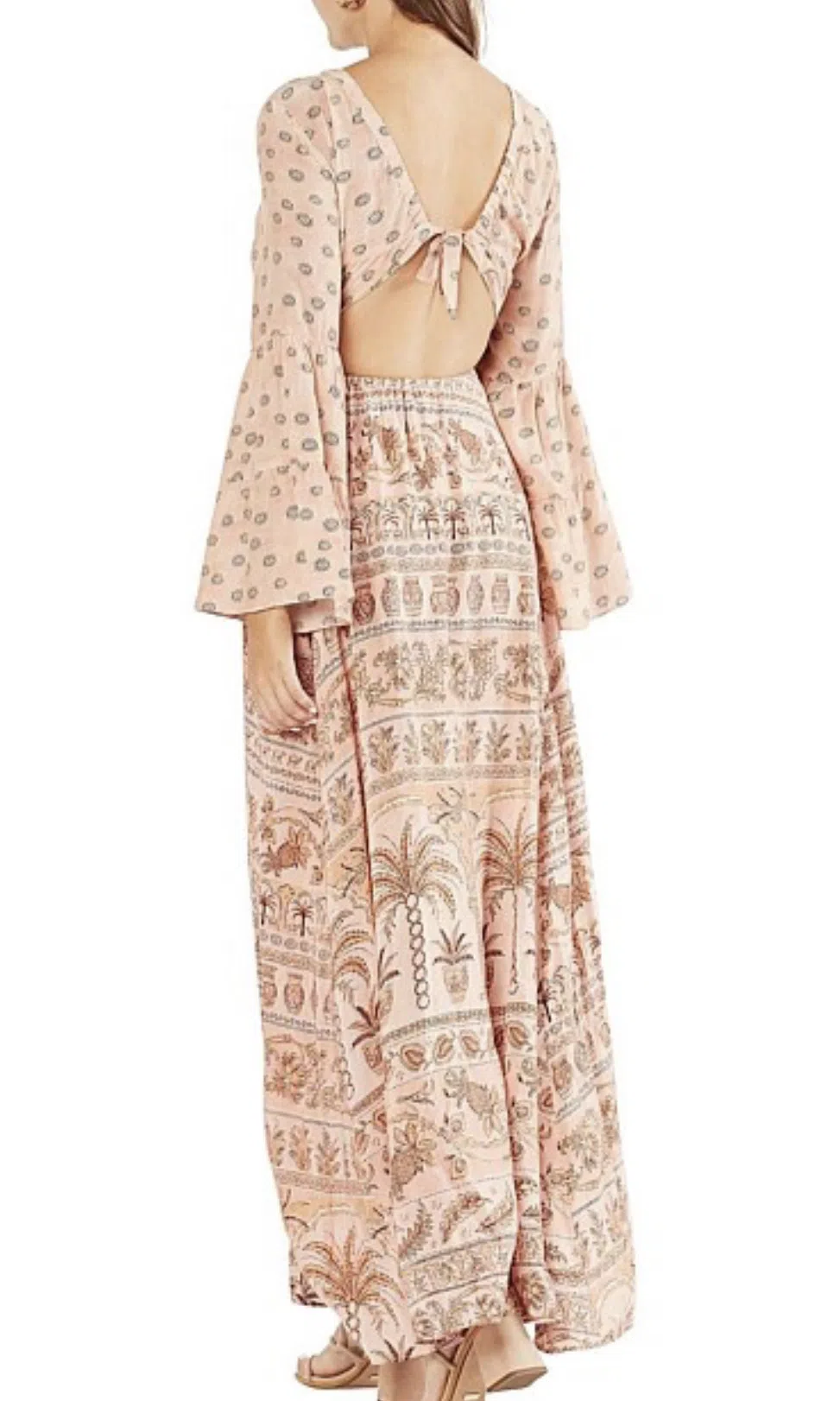 Tigerlily Aziza Maxi Dress Print Size 10 - Image 3