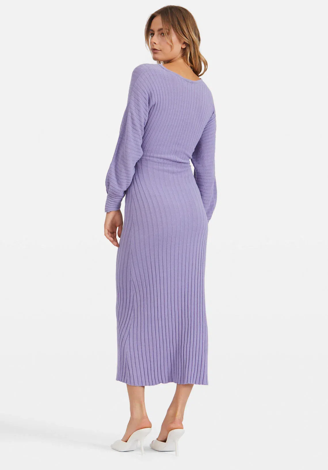 Manning Cartell Love Match Knit Dress Lavender Size 10 - Image 2