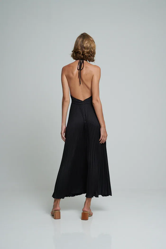 L'Idee Woman Reveil Gown Noir Size 10 - Image 4