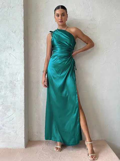 Sonya Moda Nour Maxi Dress Emerald Size 6 - Image 1