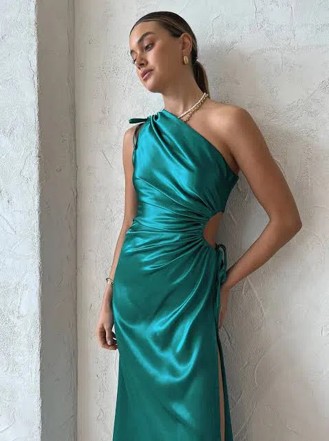 Sonya Moda Nour Maxi Dress Emerald Size 6 - Image 2