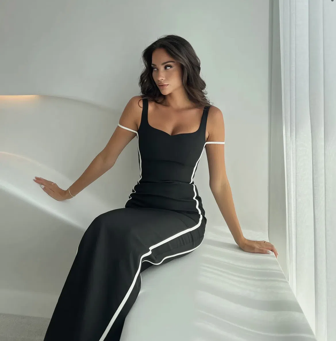 Bianca & Bridgett Polly Dress Black Size 8 - Image 4