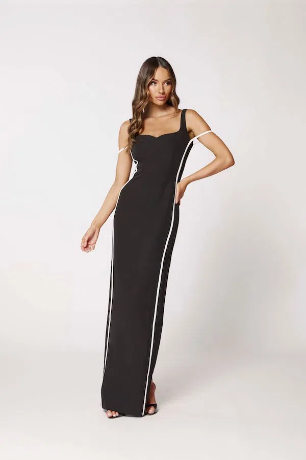 Bianca & Bridgett Polly Dress Black Size 8 - Image 1