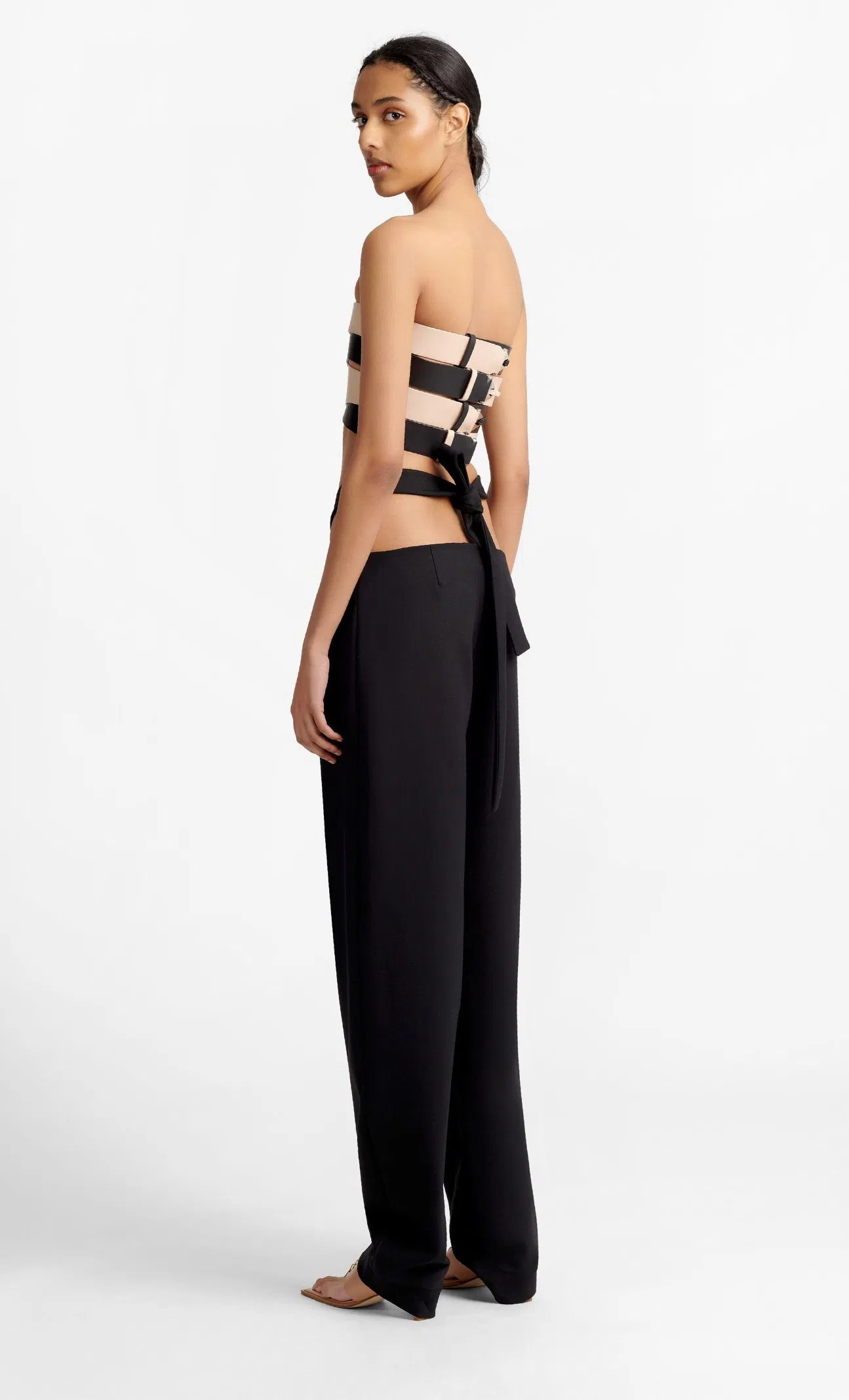 Dion Lee Y Front Wool Pant Black Size XS/Au 6 - Image 2