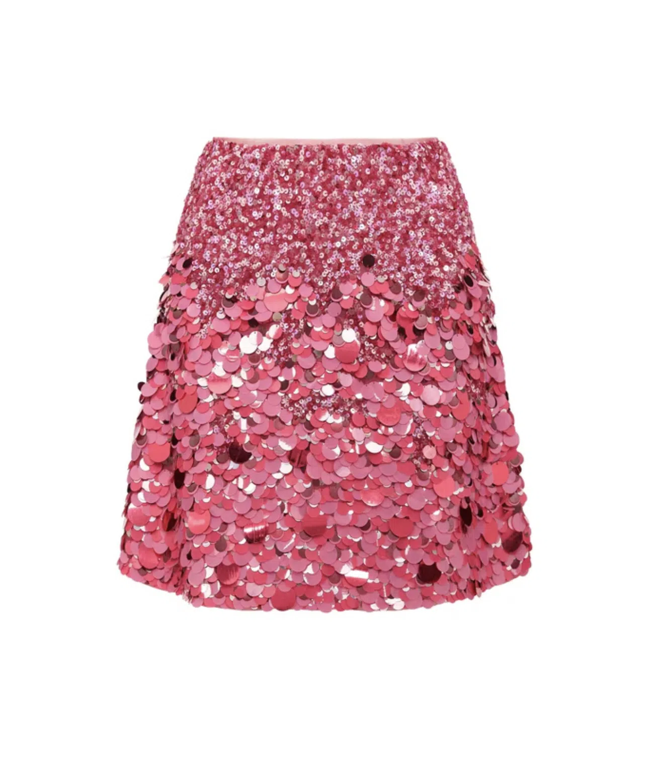 Aje Cherie Sequin Mini Skirt Pink Size 6 / XS - Image 4