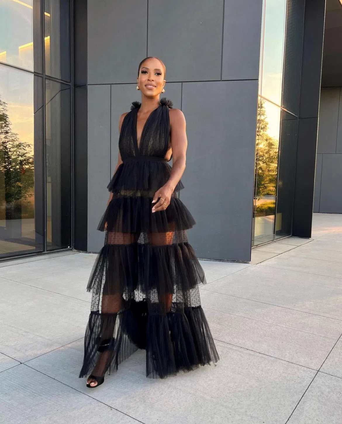 Lexi Zendaya Dress Black Size 14 - Image 5