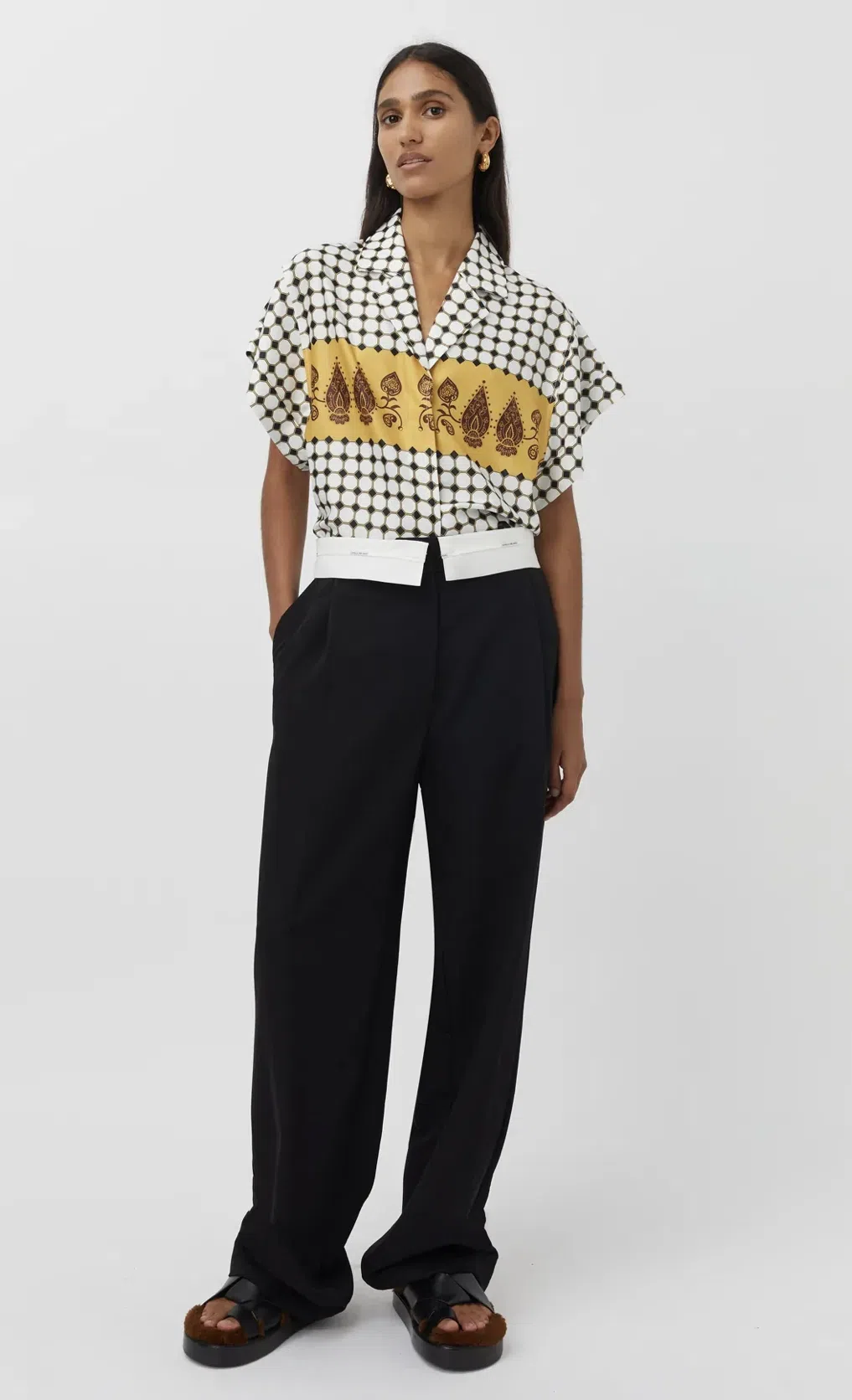 Camilla and Marc Rivoli Shirt Print Size S/ AU 6 - Image 1