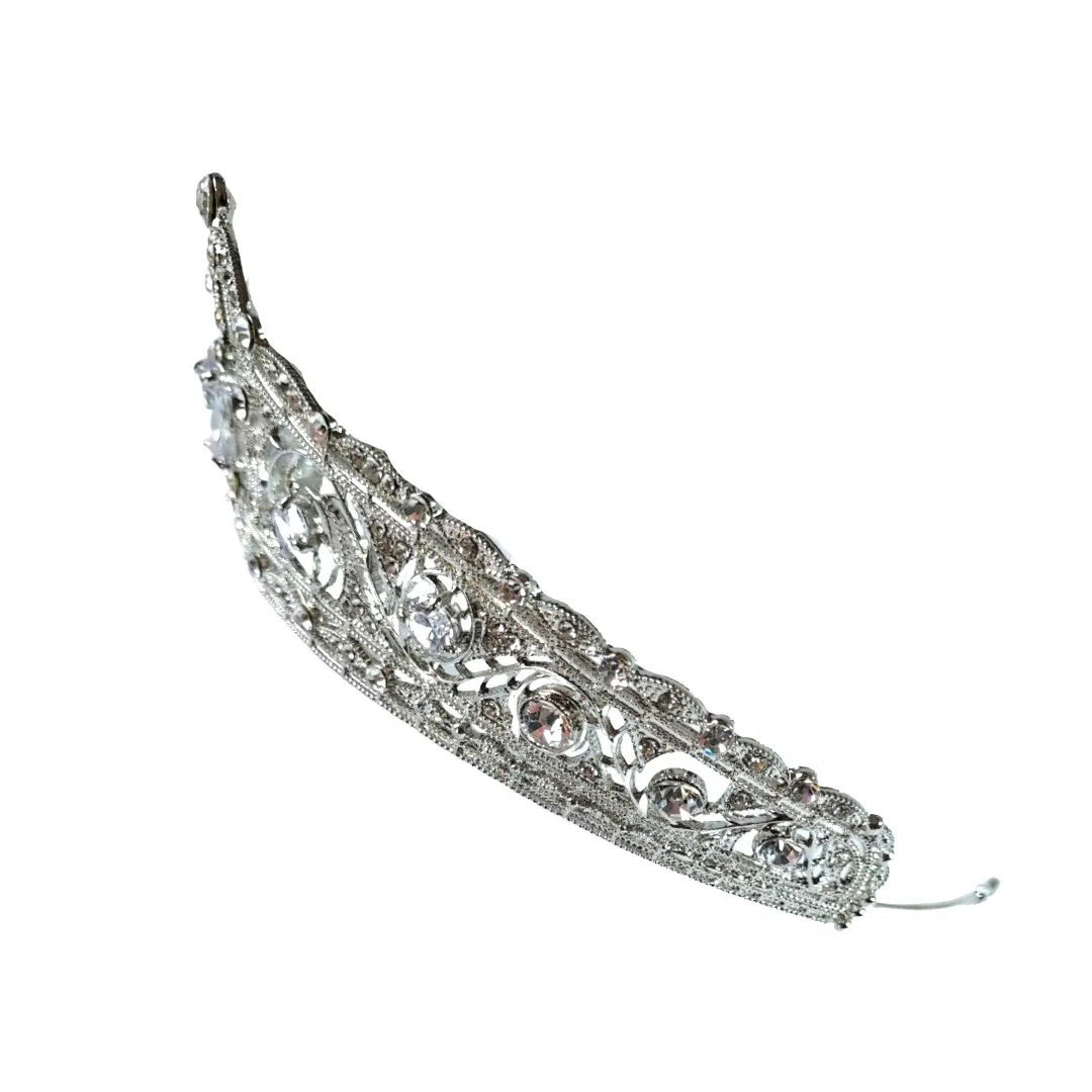 Sass and Elegance Crystal Tiara - Image 4