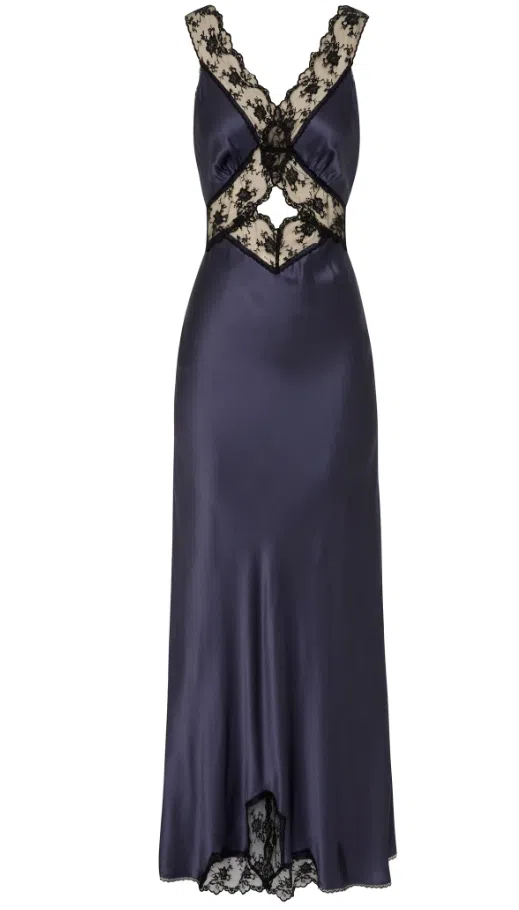 Sir the Label Aries Cut Out Gown in Navy Size 0P / AU 4 - Image 5