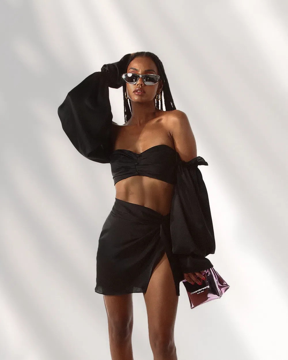 Khirzad Femme Gitamena Top Size S & Tulum Mini Skirt Size M / AU 8-10 - Image 1