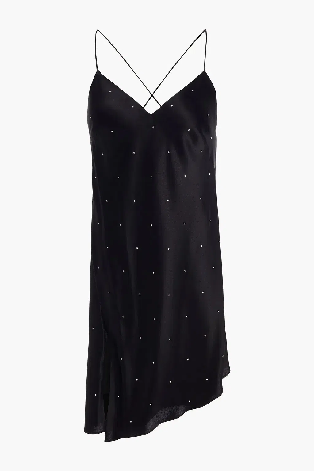Michelle Mason Open Back Crystal Embellished Mini Dress Black Size 2 US / AU 6-8 - Image 3