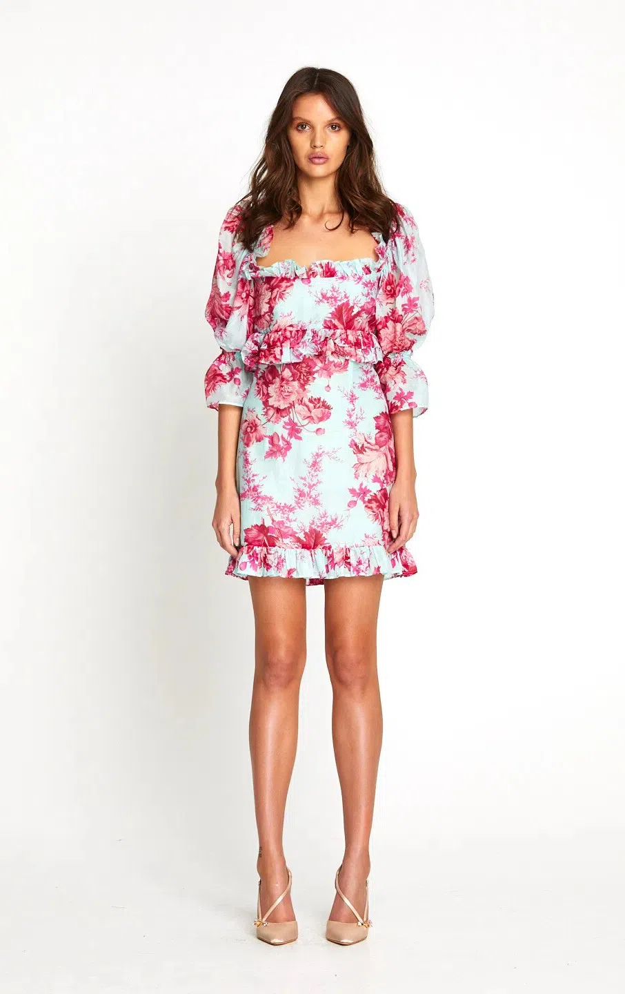 Alice McCall Flamingo Mini Dress Print Size 6 - Image 1