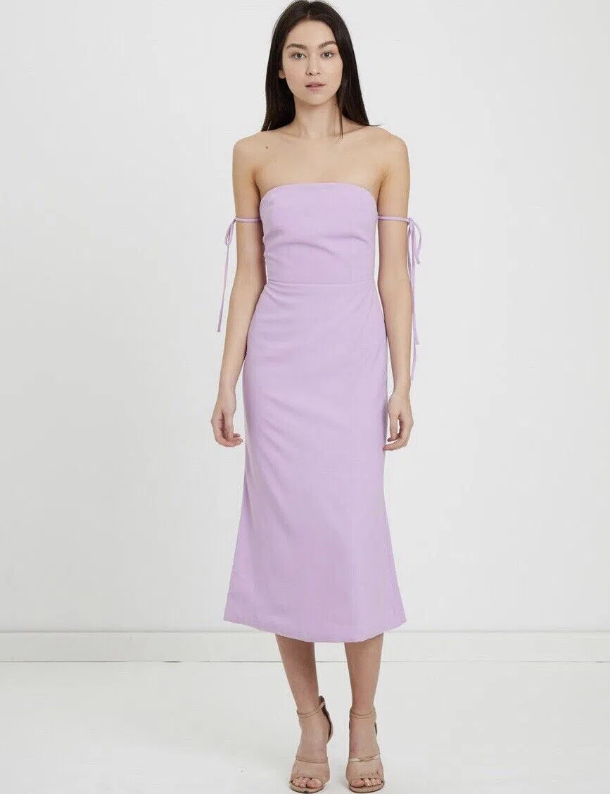 By Kane Charli Dress Pink Size 10 - Image 1