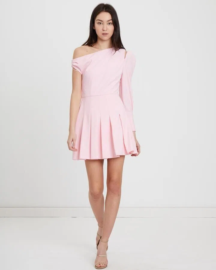 By Kane Lola Mini Dress Pink Size 10 - Image 1