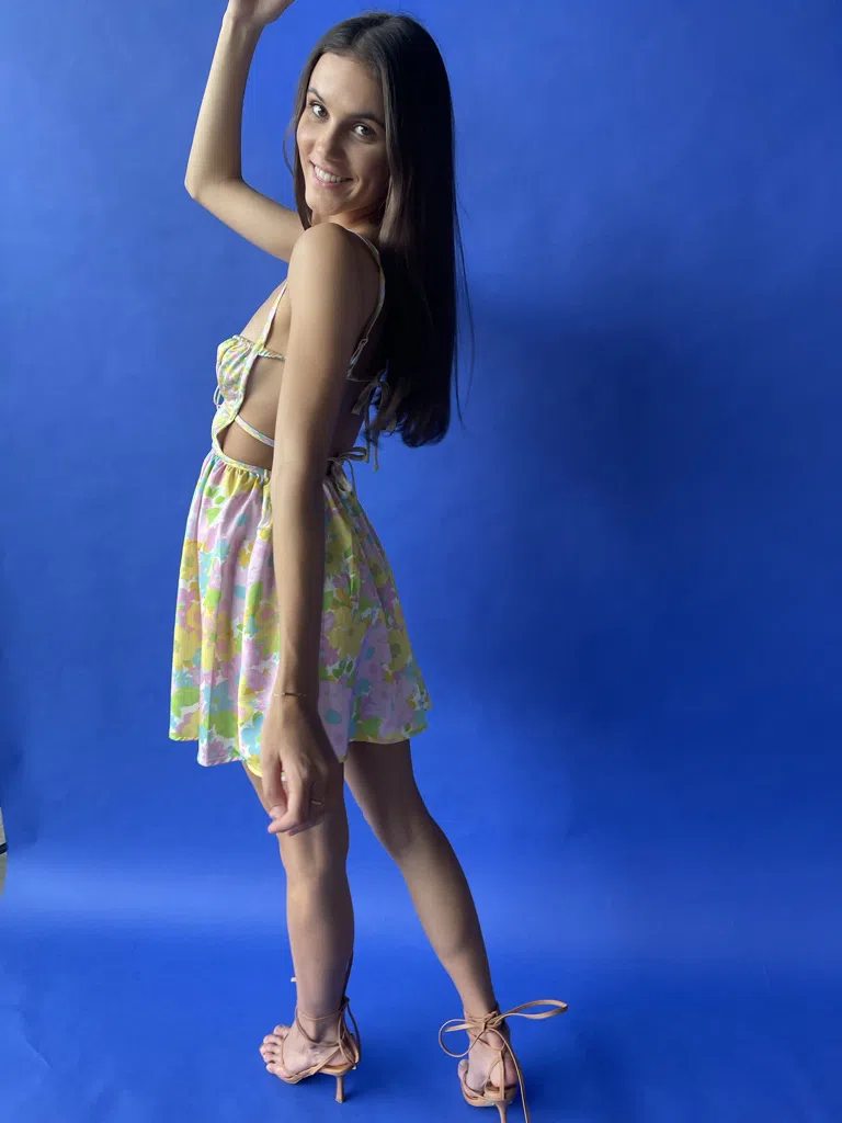 For Love & Lemons Emily Backless Dress Size XS/Au 6  - Image 2