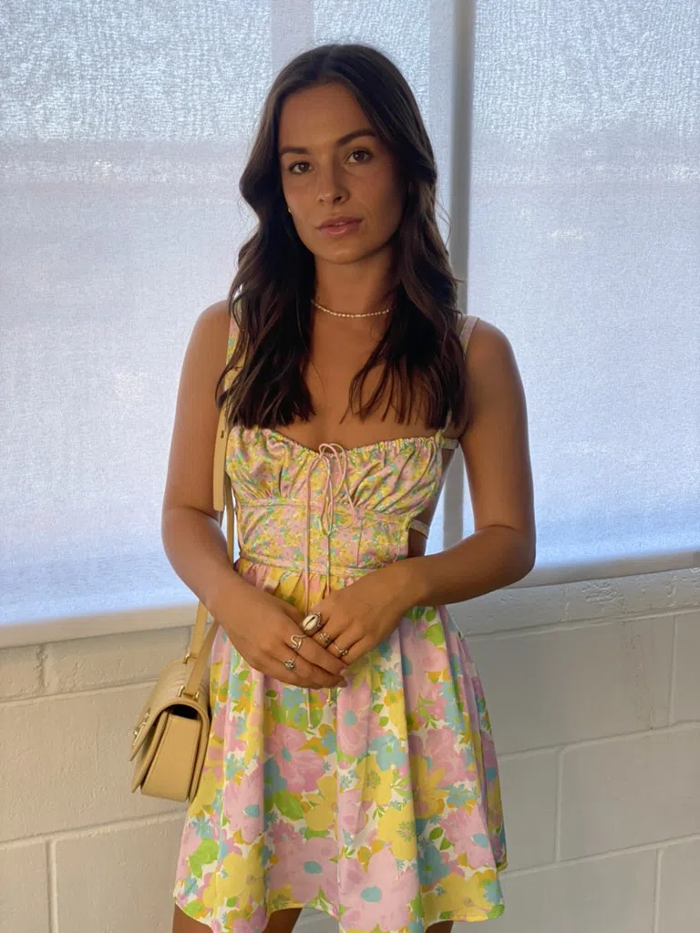 For Love & Lemons Emily Backless Dress Size XS/Au 6  - Image 6