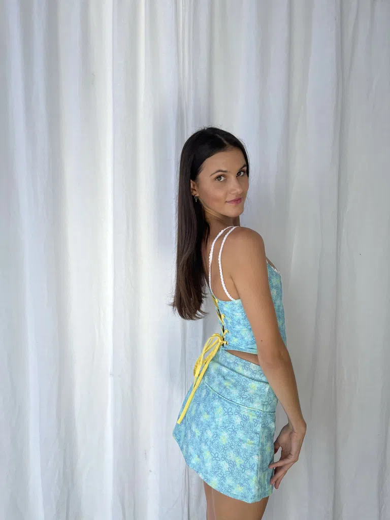 Eisha Collective Milah Set Blue Size 0/AU 6  - Image 4