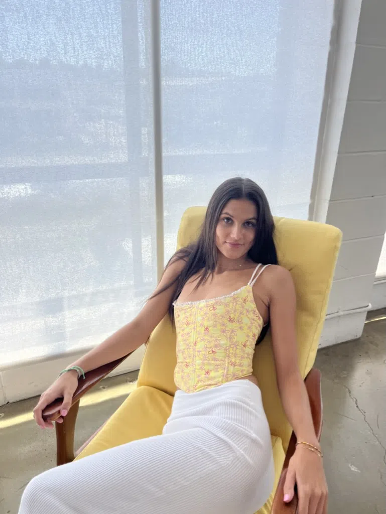 Eisha Collective Milah Corset Yellow Size 0/AU 6 - Image 8