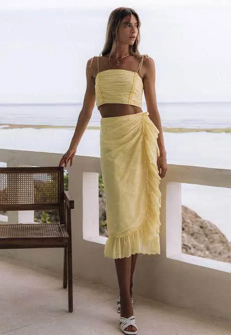 Steele Buttercup Celina Skirt and Dallas Bustier - Image 1