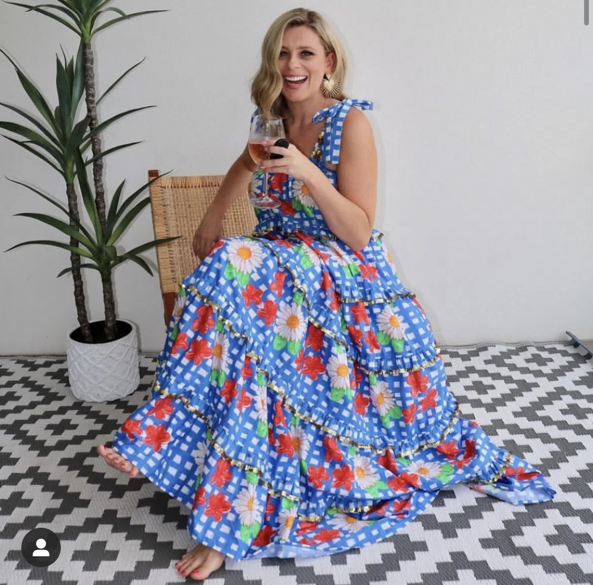 Bonita Roma Scalloped Dress Multi Size Small/Au 10 - Image 2