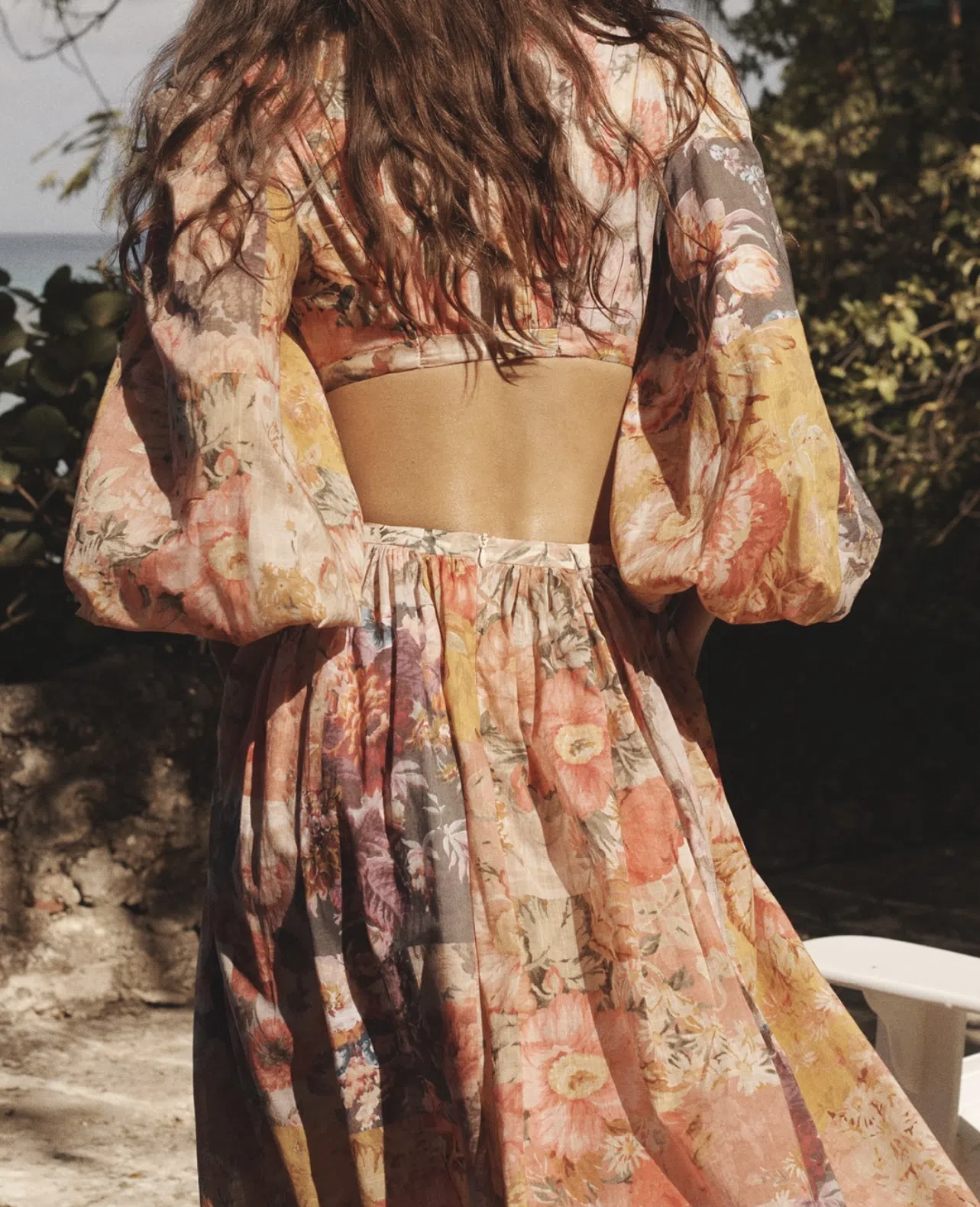 Zimmermann Pattie Patchwork Long Dress Floral Size 3 / AU 14 - Image 3