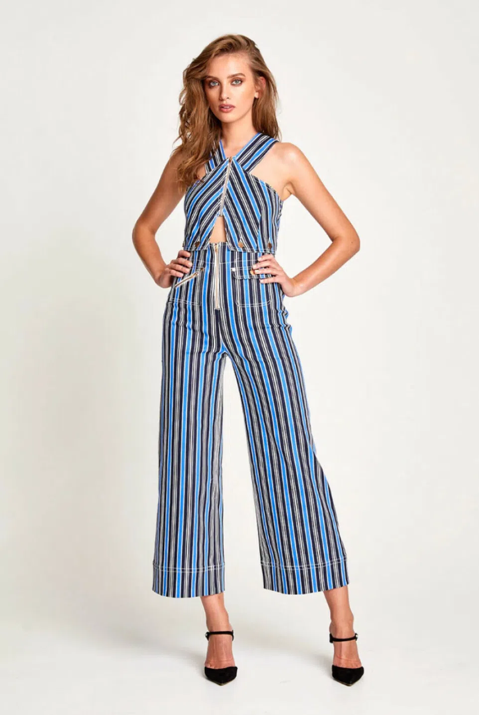 Alice Mccall Royal Baby Please Jumpsuit Blue Size AU 8 - Image 1