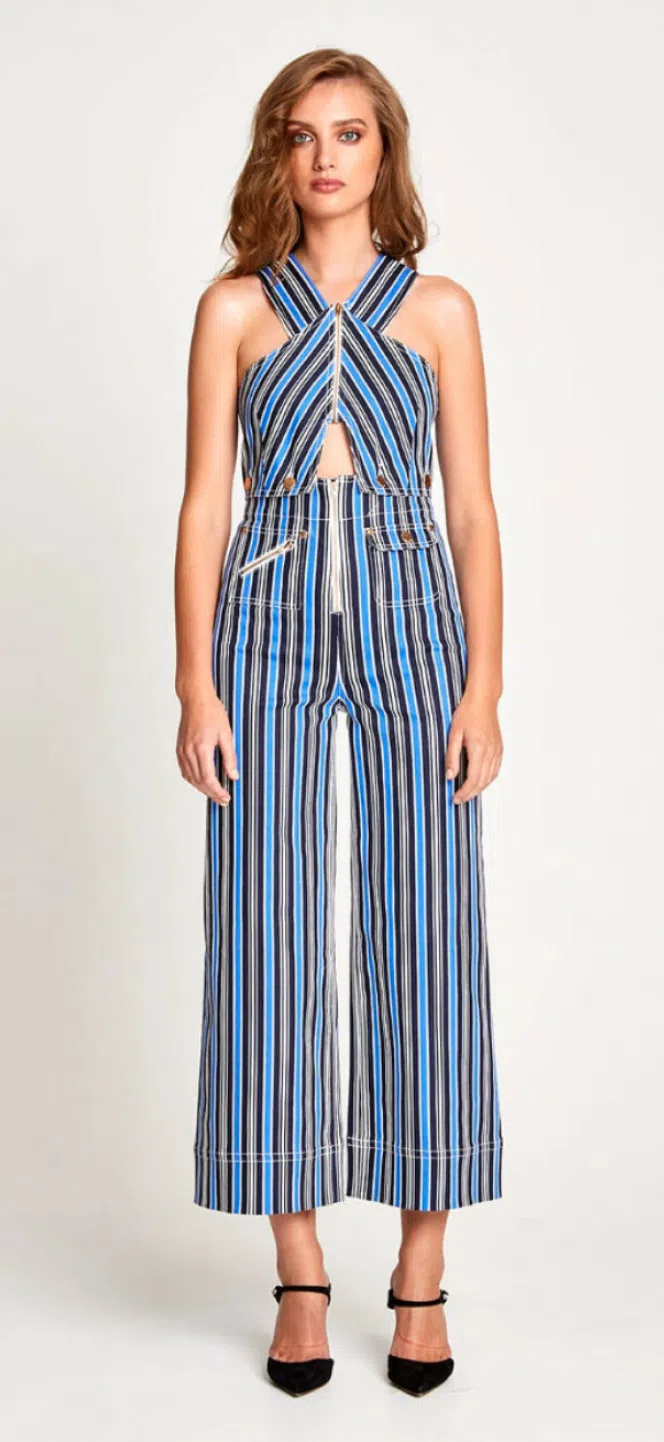 Alice Mccall Royal Baby Please Jumpsuit Blue Size AU 8 - Image 2