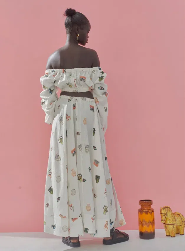 Alemais Hera Top Print Size 6 - Image 4