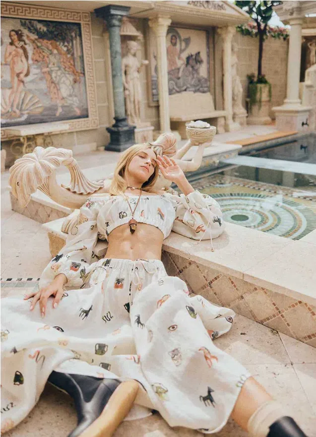 Alemais Hera Top Print Size 6 - Image 3