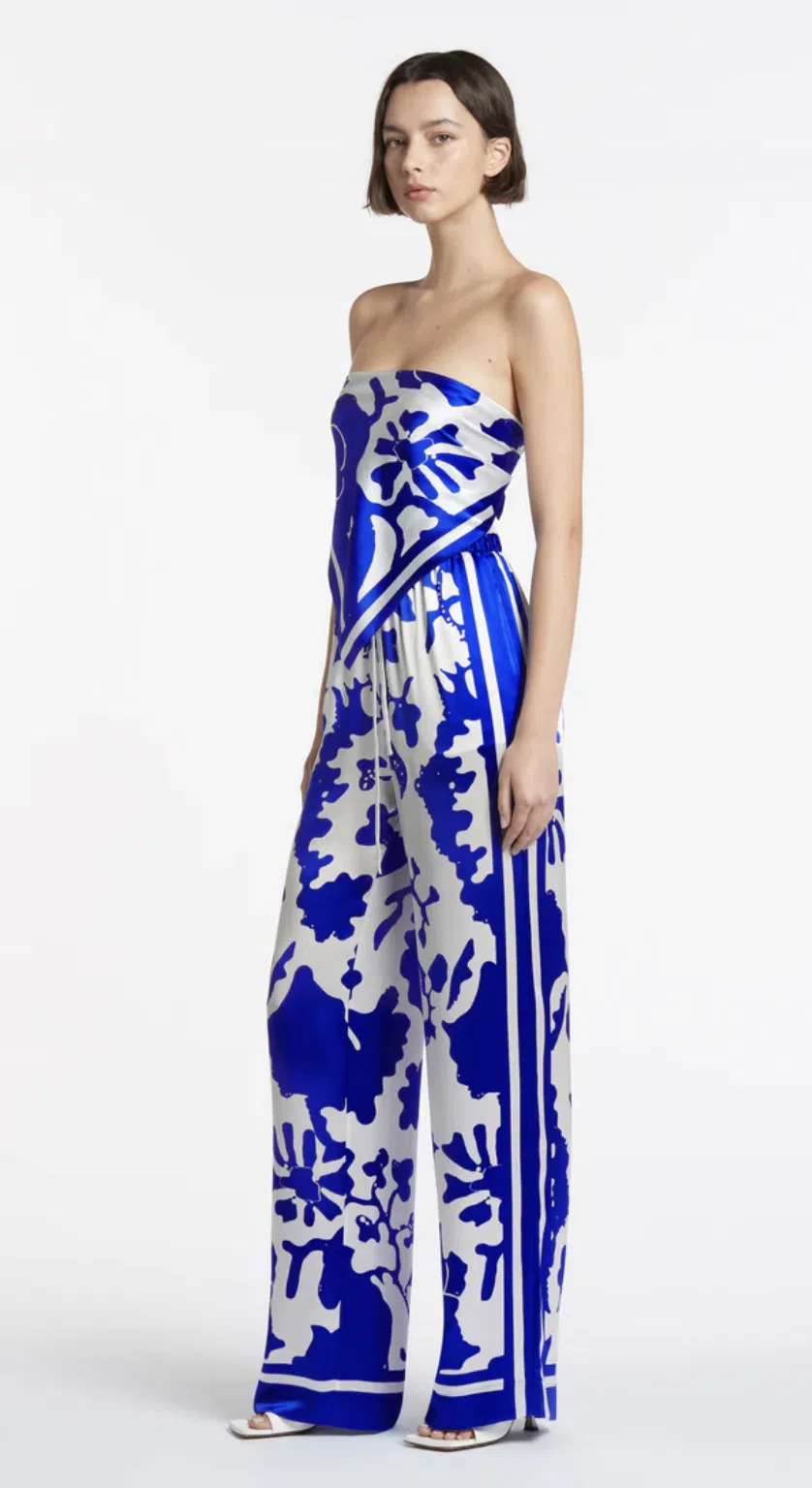 Sir the Label Esme Pants & Scarf Blue Size AU 6 - Image 2