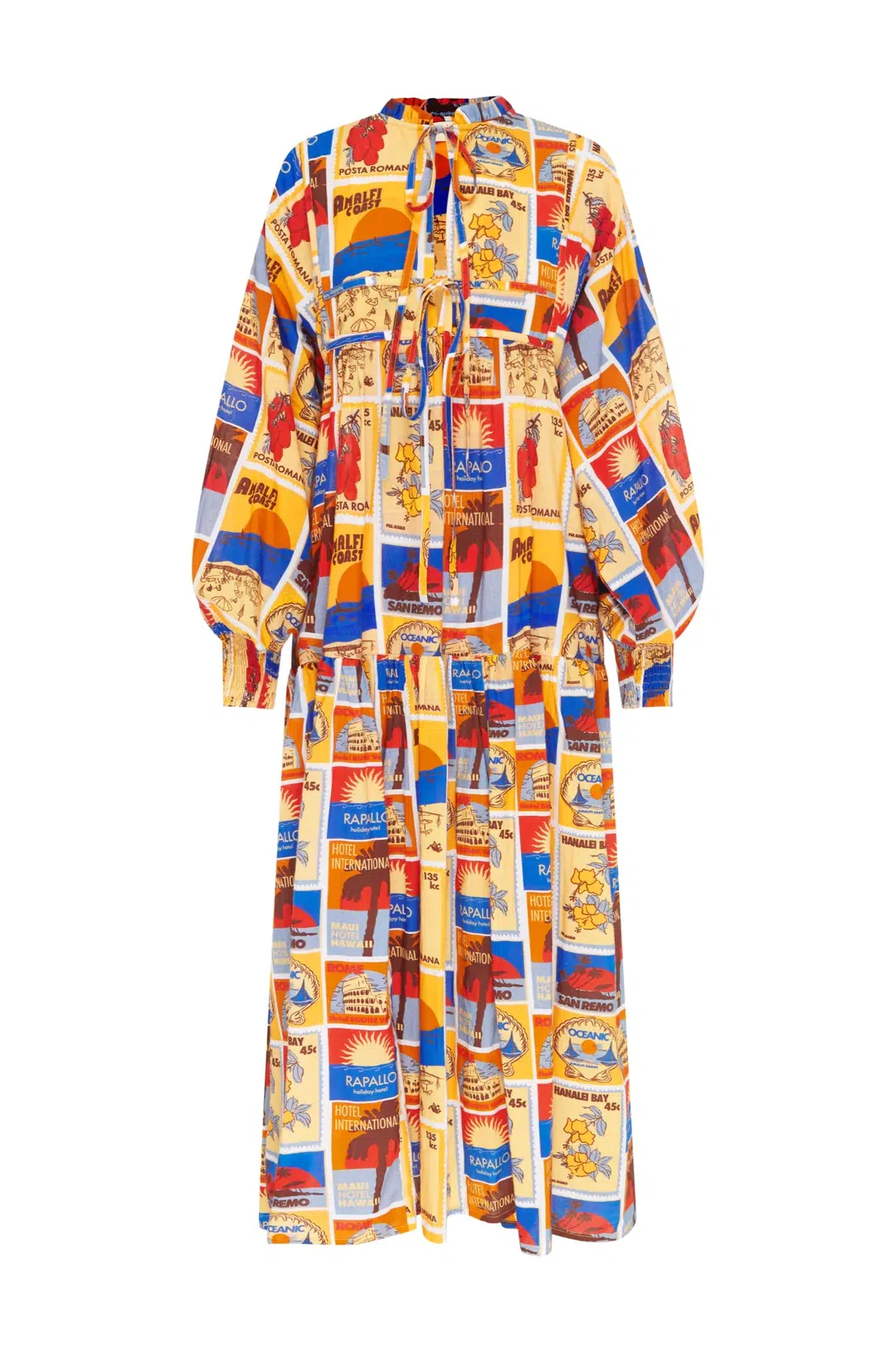 Kinga Csilla Fiesta Santorini Dress Multi Size 8 - Image 4