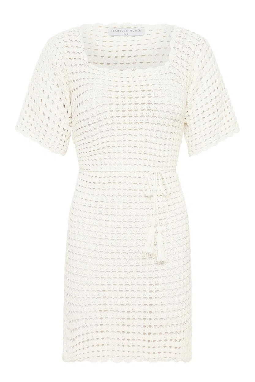 Isabelle Quinn Isabelle Quinn Sofia Mini Dress White Size AU 8 - Image 3