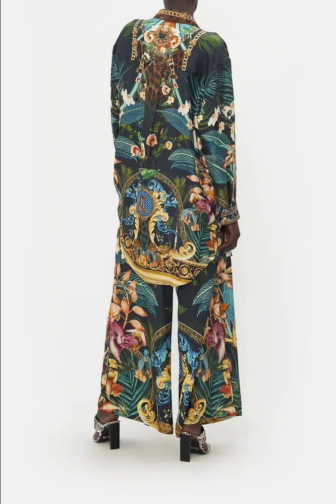 Camilla Shirt Tunic With Pockets Print Size S/AU 10 - Image 4