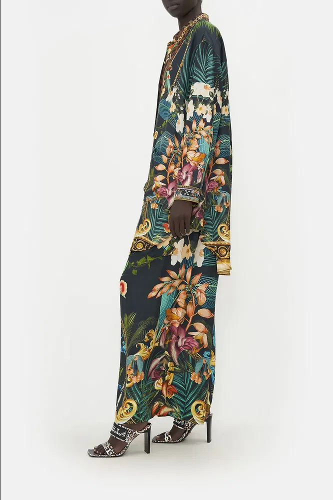 Camilla Shirt Tunic With Pockets Print Size S/AU 10 - Image 3