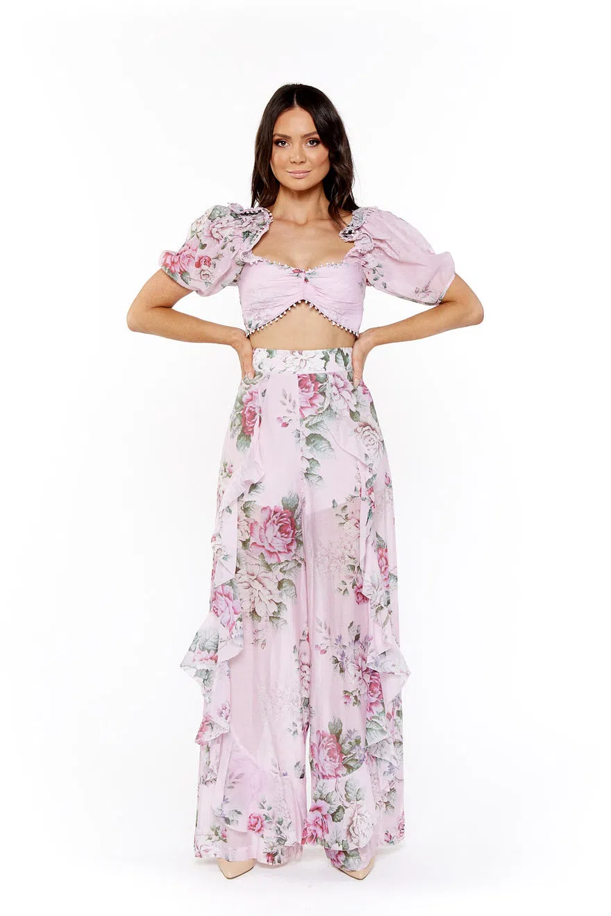 Alice McCall Louie Louie Top & Secret Garden Pants Set Size 6 - Image 1