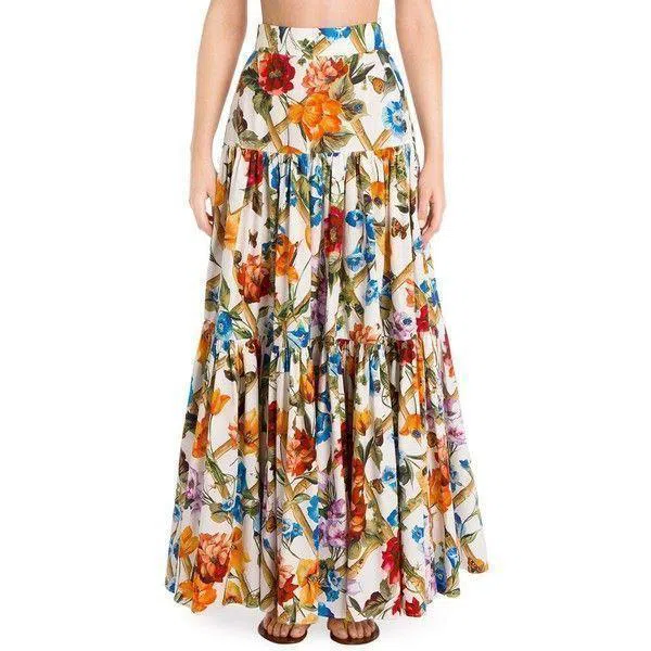 Dolce and Gabbana Bustier and Skirt Set Print Size 6 - Image 5