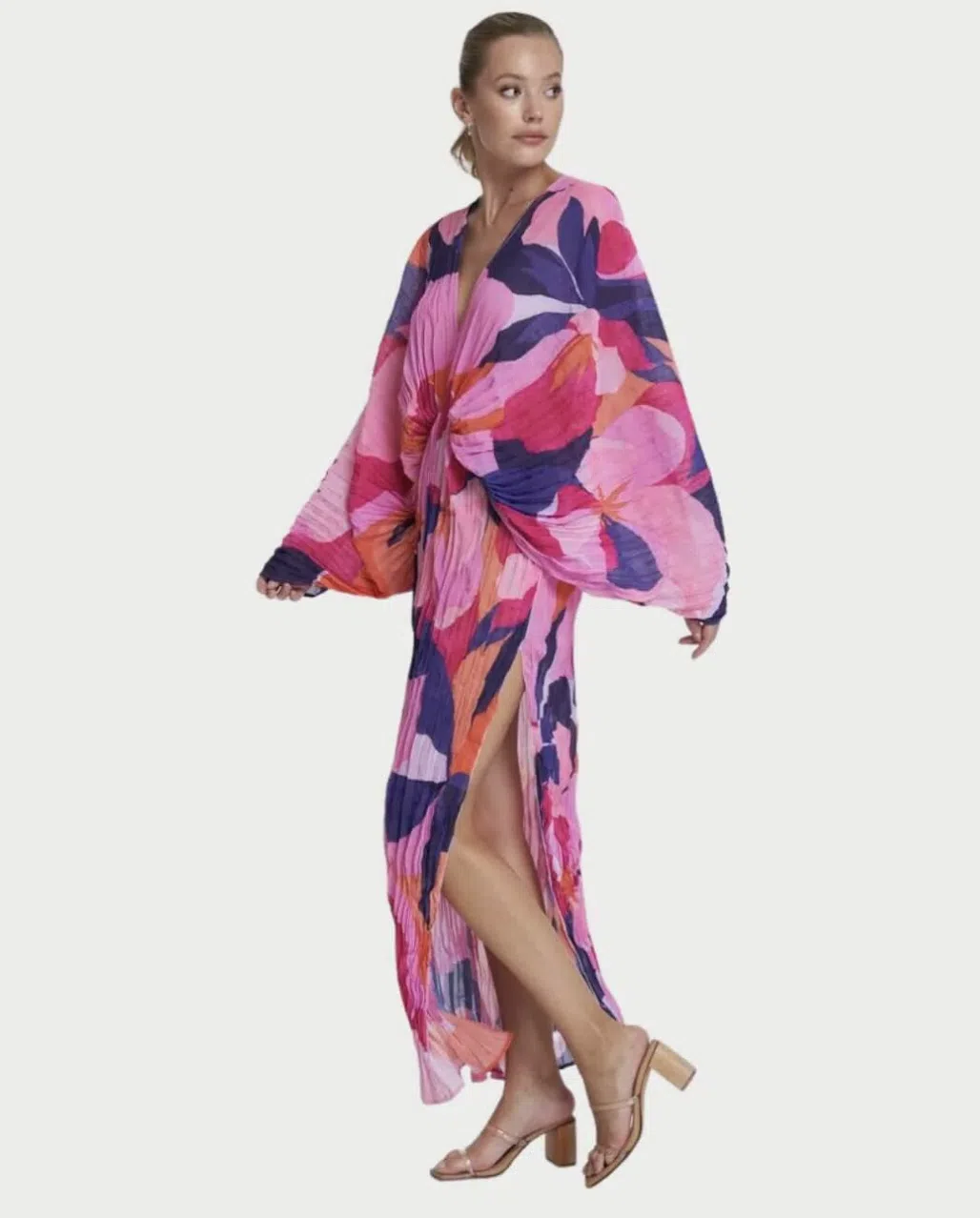 Lidee Deluxe Gown Capri Floral Size AU 14 - Image 3