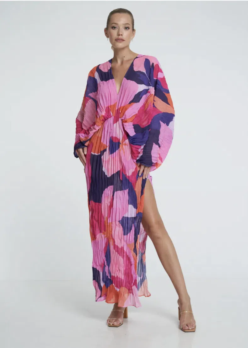 Lidee Deluxe Gown Capri Floral Size AU 14 - Image 1